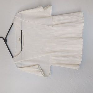 Madewell Pleated Top NWOT